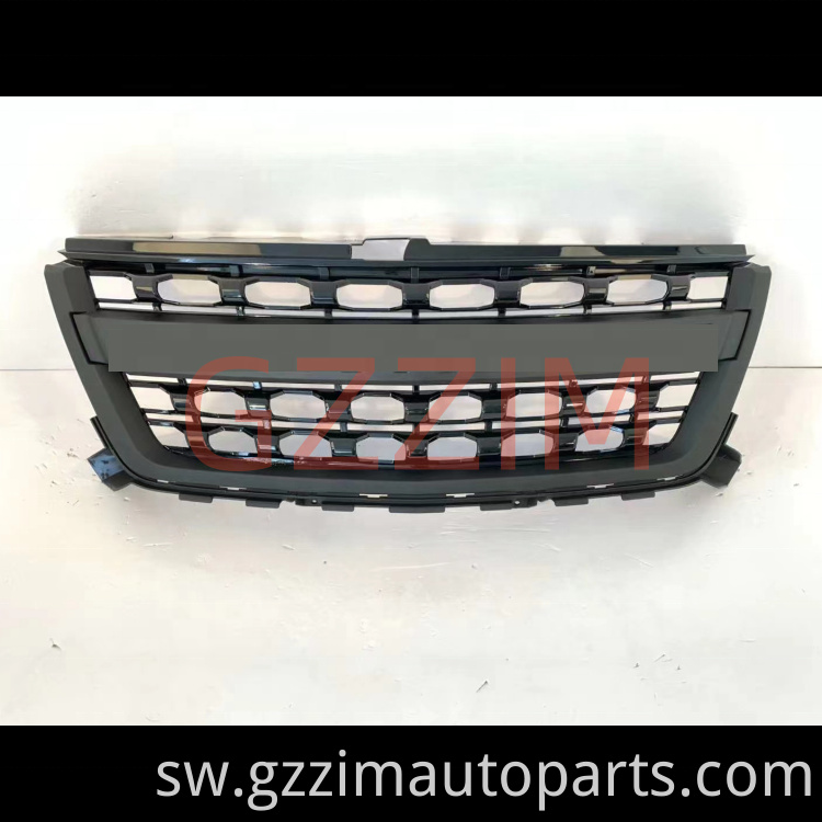 Sehemu za gari grille abs plastiki ya mbele ya grille ya Chevrolet Colorado 2018